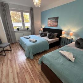 Ferienwohnung NORDLICHT mit Balkon und Smart-TV