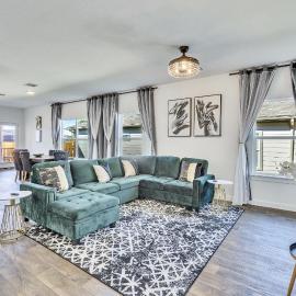 Stylish 4BR Family Home with Game Room and Backyard