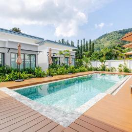 Oasis by the Sea - in Kamala with Pool access, hotell i Phuket stad