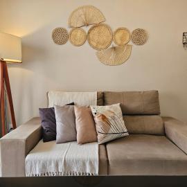 2 quartos a 200mts praia Central, GARAGEM, CHURRASQUEIRA, WI-FI 90 Mbps, PET FRIENDLY