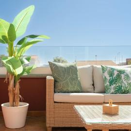 Villa con Piscina en la Playa
