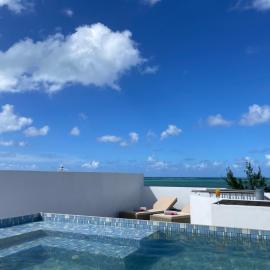 Penthouse - Sea view, Private roof top pool, Golf