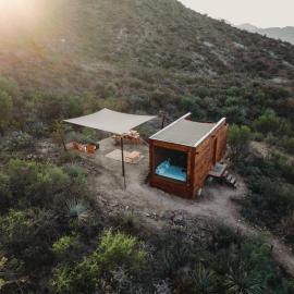 Wander Cabins Artega, hotel en Arteaga