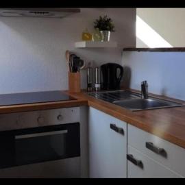 Gemütlich Obergeschoss Wohnung