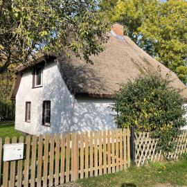 Ferienhaus mit Reetdach