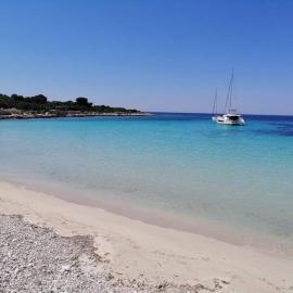 Apartment Lucija on the sandy beach