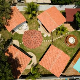 Cabañas brisas del mar, hotell i Puebloviejo
