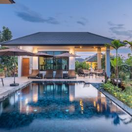 The garden pool villa resort at Doi Saket, hotell i Ban Muang Wa