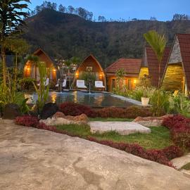 Pondok Bali Cottage, хотел в Kintamani