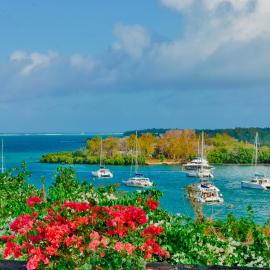 Boutique Villa on the Rocks with Stunning Sea Views, Infinity Pool & Private Sea, hotel in Trou d'Eau Douce