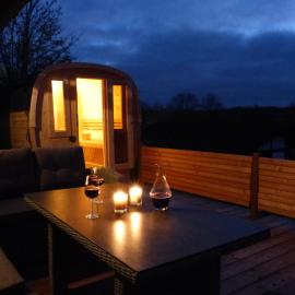 Ferienhaus Henneglück3 mit Sauna
