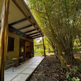 Bamboo River Lodge, hotel a Horquetas