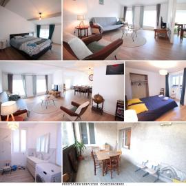 LOGEMENT NEUF "MEUSE" - HYPER CENTRE - PARKING PROCHE - PROCHE GARE - 4 CHAMBRES - TERRASSE COUVERTE - WIFI ! Géré par PrestaZen'Services