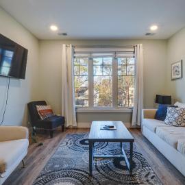 Walk to Front St! Traverse City Condo Near Skiing