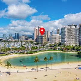 Newly Renovated Oceanfront Waikiki- Ilikai Marina