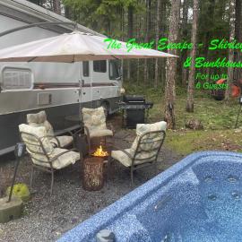 The Great Escape - Shirley & Bunkhouse, hotel din Sooke