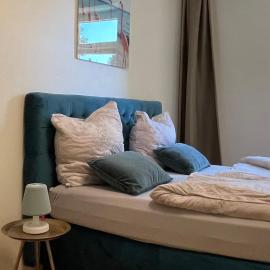 Soul-Apartment Terrasse Privat-Parkplatz Boxspringbett 55Zoll TV WLAN