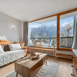 Vue Mont Blanc, balcon et parking privé