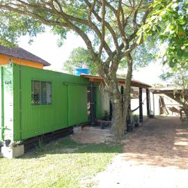 Casa Container á 3minutos da Lagoa, готель у місті Tapes