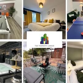 Harrys Home - Contractors & Business professionals - 2 Parking spaces - 4 Large Bedrooms & 2 Bathrooms - Pool table - Table Tennis - Darts - Games console - near NEC