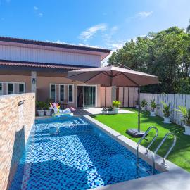 D' Village Cottage 2 - Private Pool Villa, Hotel in Pantai Cenang