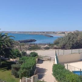 Appartement vue mer, hotel Sète-ben
