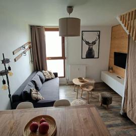 Duplex de montagne 4 personnes, hotell sihtkohas Uvernet