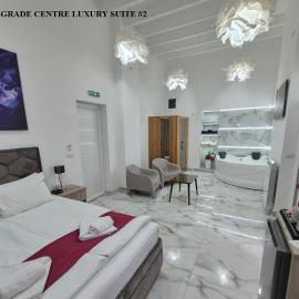 Authentic Belgrade Centre Suites with Patios in Courtyard for Smokers