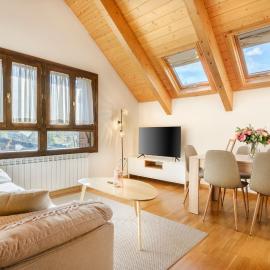 Apartamento A10 de Formigal, AMPLIO Y CON GARAJE, hotelli kohteessa Escarrilla