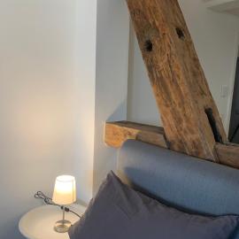 Fachwerk und Moderne - gemütliche Wohnung mit 2 Schlafzimmern und offener Wohnküche