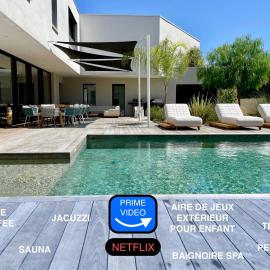 Villa de luxe piscine jacuzzi