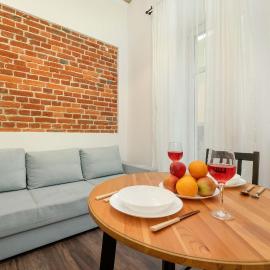 Przytulne Studio z Antresolą w Łodzi by Noclegi Renters