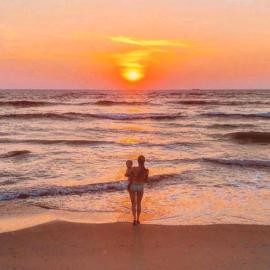 Mbeach Nest, hotel i Panadura