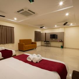 Olive Nest- Tirupati Bus Stand- 300 Meters, Railway Station- 400 Meters