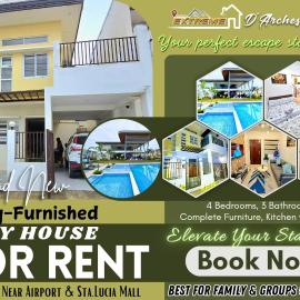 Cozy 4BR Diamond near Airport D'Arches Place, hotel Davaóban