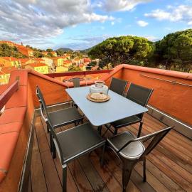 42 m2 d'élégance avec terrasse, parking, belle vue