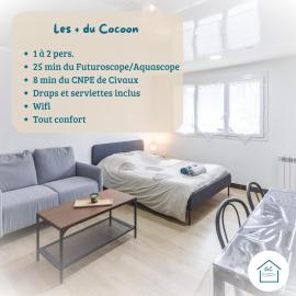 LE COCON - T1 - 26 m2, hotell sihtkohas Lhommaizé