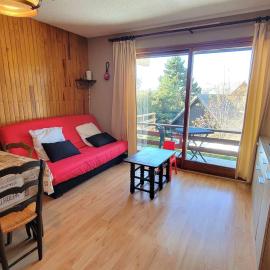 Charmant studio 4 pers. au pied des pistes - Balcon Sud Ouest, parking, centre station - FR-1-393-160