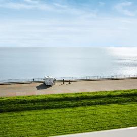 Strand-Penthouse, 128 qm, Maisonette, Parkplatz
