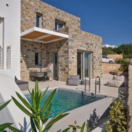 Carla villa with panoramic sea views in Paros, hotel a Aspro Chorio Paros