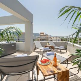 Villa Isabella Luxury Living rooftop Jacuzzi, hotel en Suda