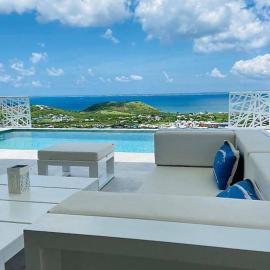 Prestigious Villa & Apartment Marewa with Breathtaking Ocean View - Saint Martin French Side, hotel a Grand Case