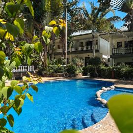 Hotel Chateau St Cloud, hotel La Digue-ben