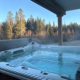 Le Monk ,chalet, motoneige, quad ,nature, randonné pédestre, hotel a Montmagny