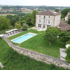 B&B La Mirande de Saint-Clar, מלון בSaint-Clar