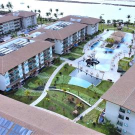 Café da manhã incluso- Polinesia Resort - Porto de Galinhas - Apartamentos com somente 1 opção de Térreo com Piscina Privativa - Acesso ao Hotel Samoa
