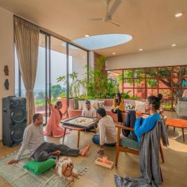 SaffronStays Ikigai Bonsai - 8BR Balinese-Indian villa estate with 2 infinity pools, jacuzzi & lotus pond
