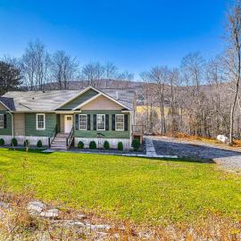 Mountain Views & Brook Access: Home in Arkville!