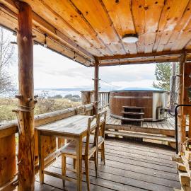 Bacovka Szlembark- jacuzzi, kominek, widok na Tatry