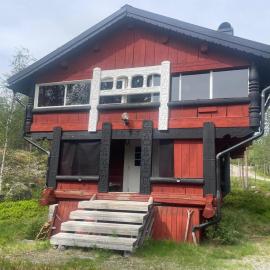 Wood stove | Cross-country & Snowmobile trails, hótel í Lofsdalen
